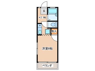 カーサ東海岸の物件間取画像